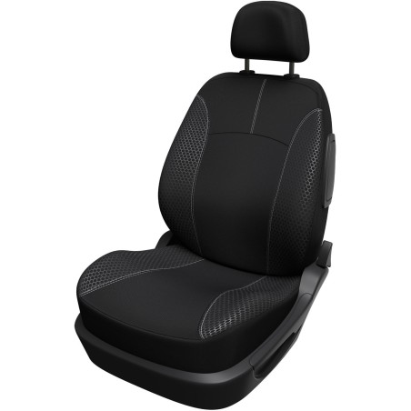 Housse de siege auto - XLCOVER - Compatible Airbags - Noir - Universel