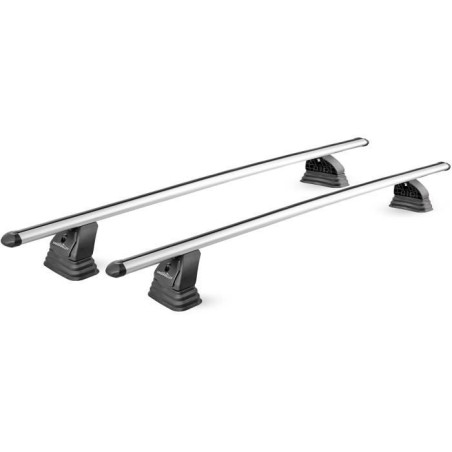 Lot de 2 Barres de toit - GREEN VALLEY - Easy One N° 01 - Aluminium -
