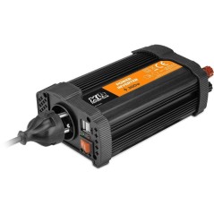 Convertisseur - XL PERFORM TOOLS - 12V-230V - 300 W - 2 fusibles inclu