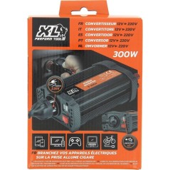 Convertisseur - XL PERFORM TOOLS - 12V-230V - 300 W - 2 fusibles inclu