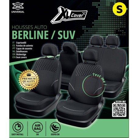 Housses auto - XLCOVER - SUV/Berline - Fractionnable - Housses assises