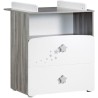 Chambre bébé duo Nao: lit 120x60, commode a langer - Babyprice - Bla