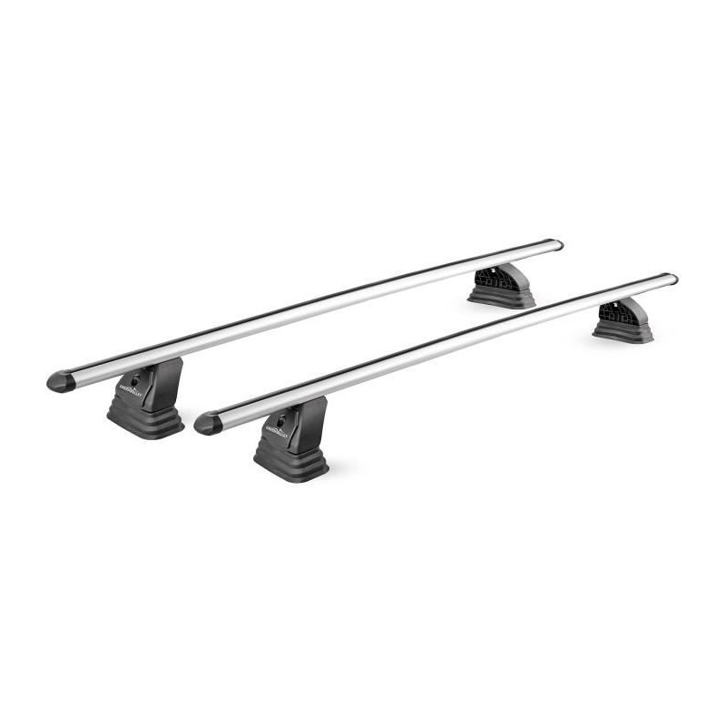 Lot de 2 Barres de toit - GREEN VALLEY - Easy One N° 16 - Aluminium -