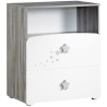 Chambre bébé duo Nao: lit 120x60, commode a langer - Babyprice - Bla