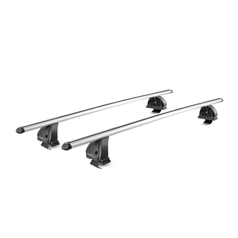 Lot de 2 Barres de toit - GREEN VALLEY - Easy One N° 80 - Aluminium -
