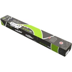 Lot de 2 Barres de toit - GREEN VALLEY - Easy One N° 80 - Aluminium - Fixation sur toit normal - Jusqu'a 75 kg