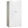 Chambre bébé trio Teddy: lit 120x60, commode a langer et armoire - B