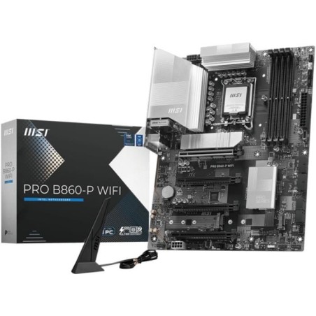 Carte mere - MSI - PRO B860-P WIFI - LGA 1851 - DDR5-SDRAM - Wi-Fi 7 -