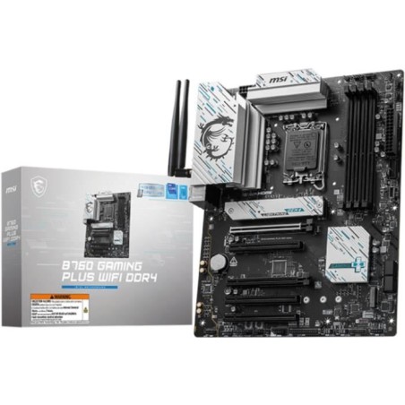 Carte mere - MSI - B760 GAMING PLUS WIFI - DDR4 - LGA 1700 - 128 Go ma