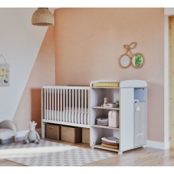 Lit Combiné - 120x60cm - Evolutif en 90x190cm - Babyprice Smile - Het
