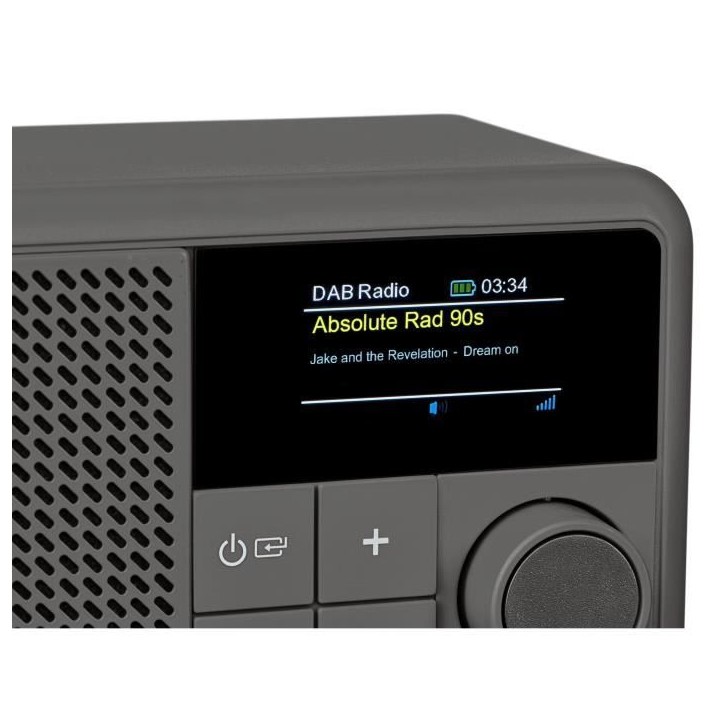 Mini Radio - MEDION - DAB/FM - Mono 2W RMS - Gris Mini Radio - MEDION - DAB/FM - Mono 2W RMS - Gris