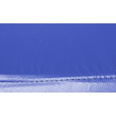 Trampoline bleu avec échelle, couverture de propreté et kit d'ancrag