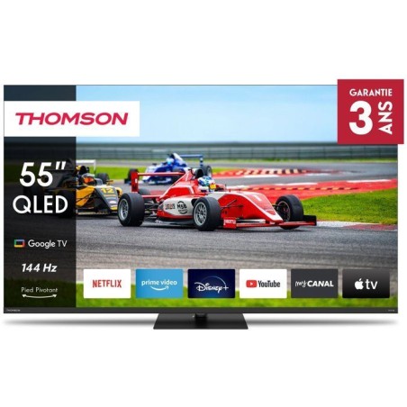 Thomson 55QG7C14 - TV QLED 55 (139 cm) - 4K UHD 3840x2160 - 144 Hz - G