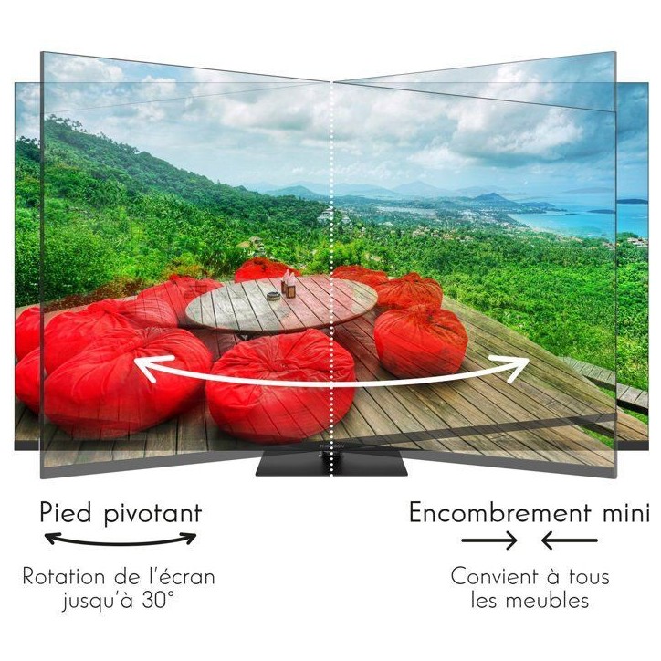 Thomson 55QG7C14 - TV QLED 55 (139 cm) - 4K UHD 3840x2160 - 144 Hz - Google TV - 2xHDMI 2.1 + 2xHDMI 2.0 - WiFi Thomson 55QG7C14 - TV QLED 55 (139 cm) - 4K UHD 3840x2160 - 144 Hz - Google TV - 2xHDMI 2.1 + 2xHDMI 2.0 - WiFi