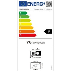 Thomson 55QG7C14 - TV QLED 55 (139 cm) - 4K UHD 3840x2160 - 144 Hz - G