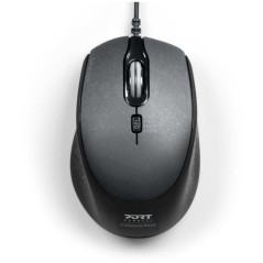 Souris sans fil - PORT Designs - 900711-B - USB-A & USB-C - 2.4 GHz -