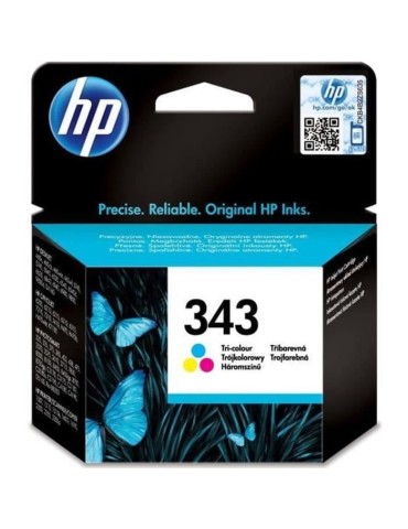 HP 343 Cartouche d'encre trois couleurs authentique (C8766EE) pour HP Photosmart 2570/C3170 et HP PSC 1510/1600