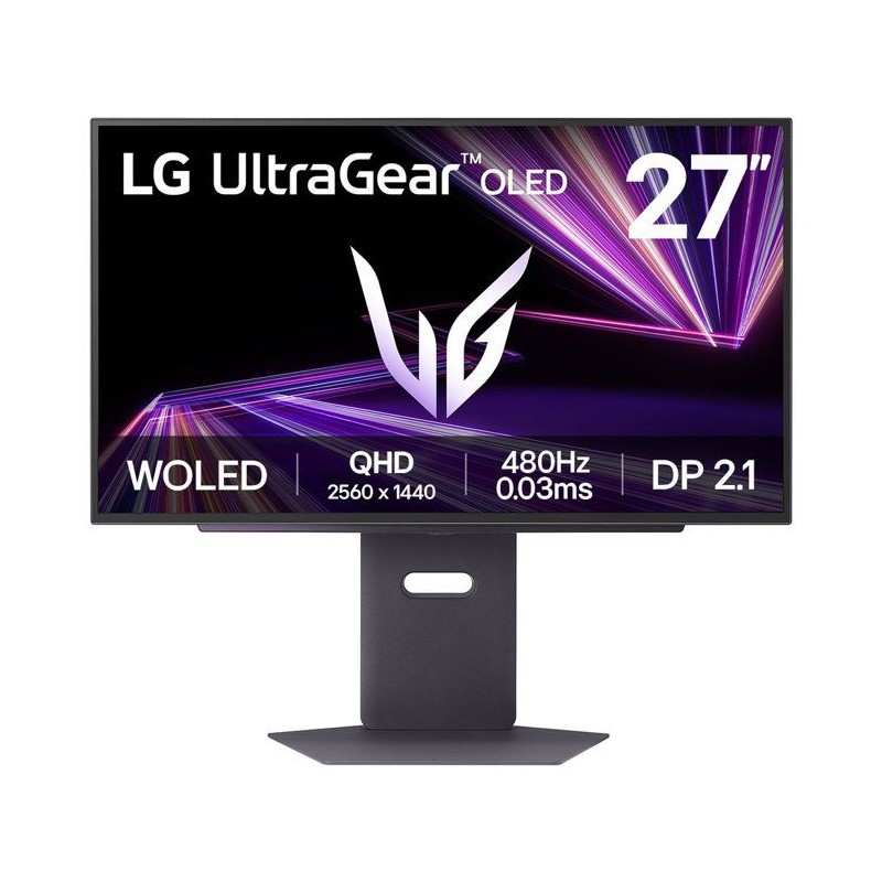 Ecran PC Gamer - LG - 27 - QHD - 480Hz - Dalle OLED - 0,03ms - 27GX790