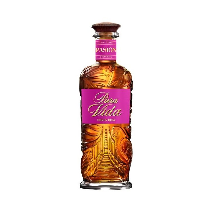 PURA VIDA - Pasión - Spiritueux a Base de Rhum - XO - 38.0 % Vol. - 70 cl PURA VIDA - Pasión - Spiritueux a Base de Rhum - XO - 38.0 % Vol. - 70 cl