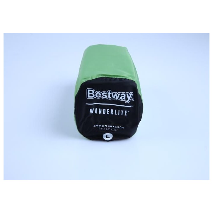 Couchage Rectangulaire - BESTWAY - 69616 - 1.98m x 71cm x 6.5cm - Vert
