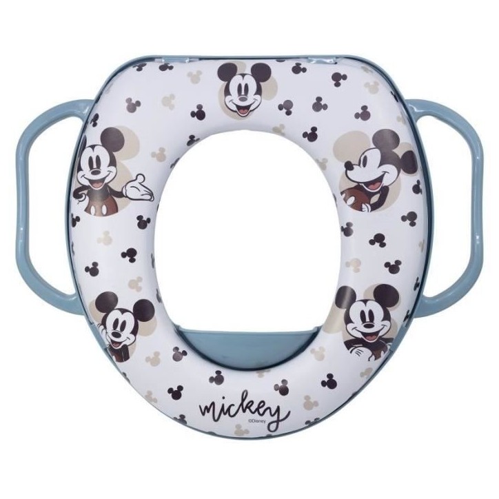Réducteur WC - THERMOBABY - Confort avec poignées - Mickey Réducteur WC - THERMOBABY - Confort avec poignées - Mickey