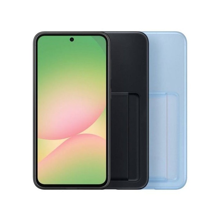 Coque et étui téléphone mobile Samsung arriere avec porte-carte Galaxy A56 5G Noir