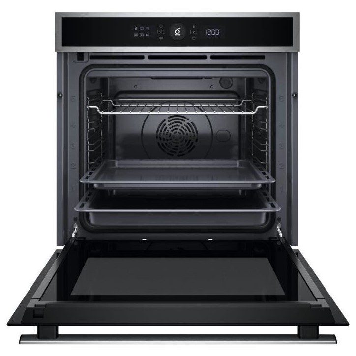 Four encastrable - WHIRLPOOL - WOI4IS8PM0XAF - 73 L - Pyrolyse - Inox - A+