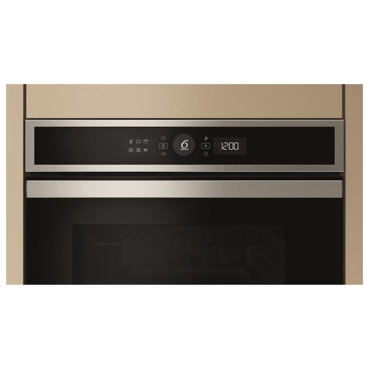 Four encastrable - WHIRLPOOL - WOI4IS8PM0XAF - 73 L - Pyrolyse - Inox - A+