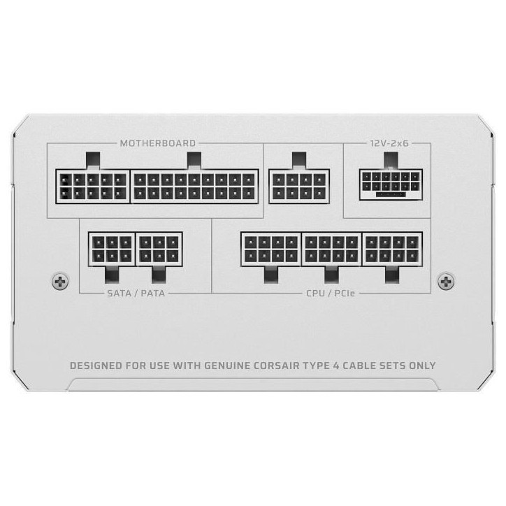 Alimentation PC - CORSAIR - CP-9020294-EU - RMe White Series RM1000e White Alimentation PC - CORSAIR - CP-9020294-EU - RMe White Series RM1000e White