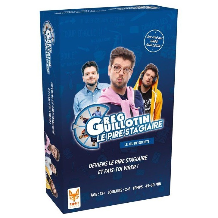 LE PIRE STAGIAIRE (Greg Guillotin) - Jeu de société - TOPI GAMES - 2 a 6 joueurs - Des 16 ans LE PIRE STAGIAIRE (Greg Guillotin) - Jeu de société - TOPI GAMES - 2 a 6 joueurs - Des 16 ans
