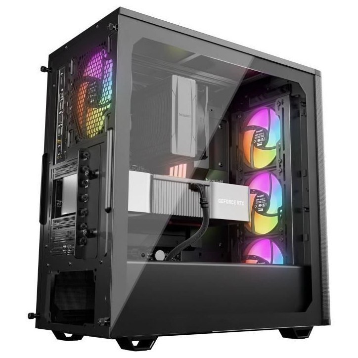 Boîtier PC - BE QUIET! - Pure Base 501 LX - Noir - Tour midi - ATX