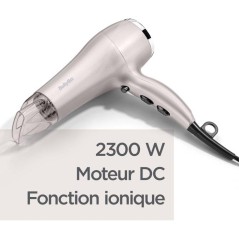 Seche-cheveux - BABYLISS - D781E - Ionique anti-frisottis - 2300W - 3