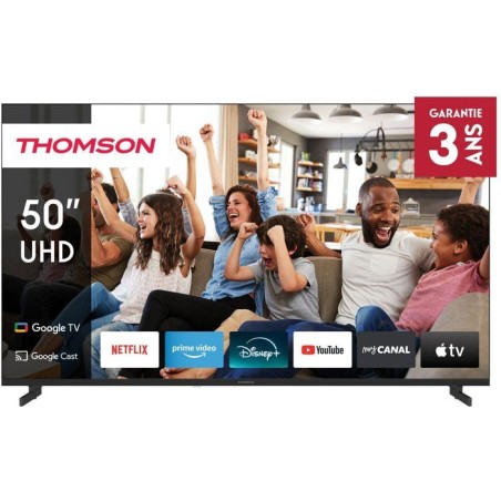 Thomson 50UG4S14 - TV LED 50 (126 cm) - 4K UHD 3840x2160 - Google TV -