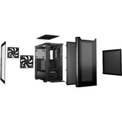 Boîtier PC - BE QUIET! - Pure Base 501 Airflow Window - Noir - Moyen