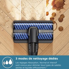 Aspirateur balai laveur 3-en-1 - PHILIPS - XW9463/10 - Série 9000 - P