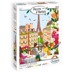 Peinture acrylique - SENTOSPHERE - Palette D'artiste - Paris - Peintur