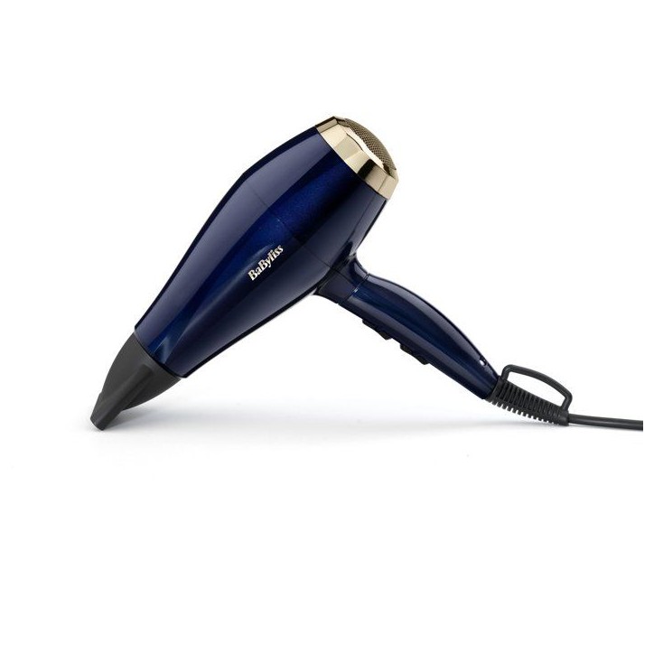 Seche-cheveux - BABYLISS - 5911E - Made in Italy - 2000W - Concentrateur fin - Cordon 2,8m Seche-cheveux - BABYLISS - 5911E - Made in Italy - 2000W - Concentrateur fin - Cordon 2,8m
