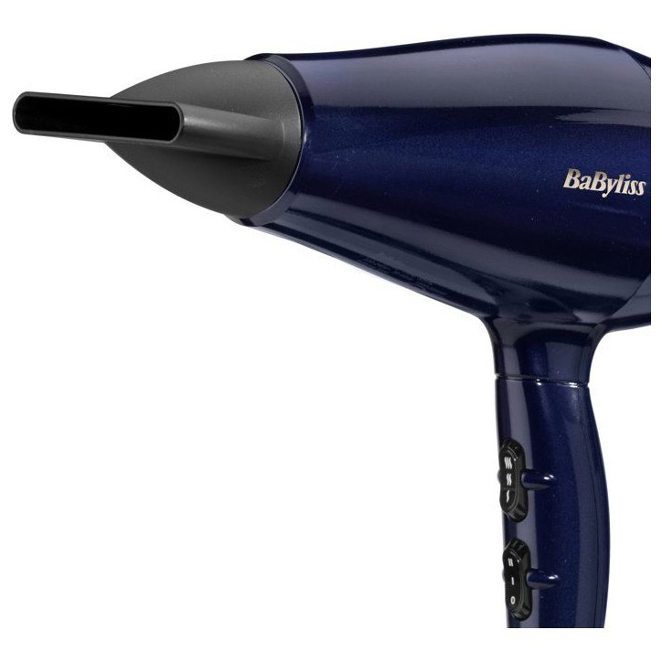 Seche-cheveux - BABYLISS - 5911E - Made in Italy - 2000W - Concentrateur fin - Cordon 2,8m Seche-cheveux - BABYLISS - 5911E - Made in Italy - 2000W - Concentrateur fin - Cordon 2,8m