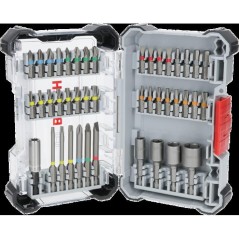Coffret d'embouts de vissage - Bosch - 2607017723 - 43 pieces - Acier