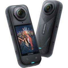 Caméra sport 360° - INSTA360 - X5 - 8K - Étanche - Basse lumiere améliorée