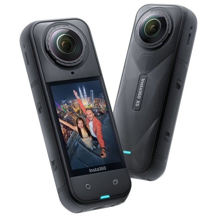 Caméra sport 360° - INSTA360 - X5 - 8K - Étanche - Basse lumiere améliorée Caméra sport 360° - INSTA360 - X5 - 8K - Étanche - Basse lumiere améliorée