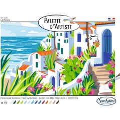 Peinture acrylique - SENTOSPHERE - Palette D'artiste - La Riviera - Pe