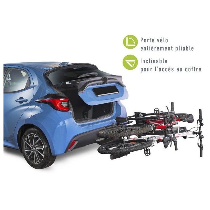 Green Valley Porte Vélo Disco 2 vélos - porte vélos voiture Green Valley Porte Vélo Disco 2 vélos - porte vélos voiture