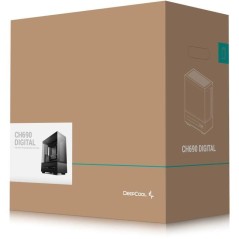 Boîtier PC sans alimentation - DEEPCOOL - CH690 Digital Noir - Moyen