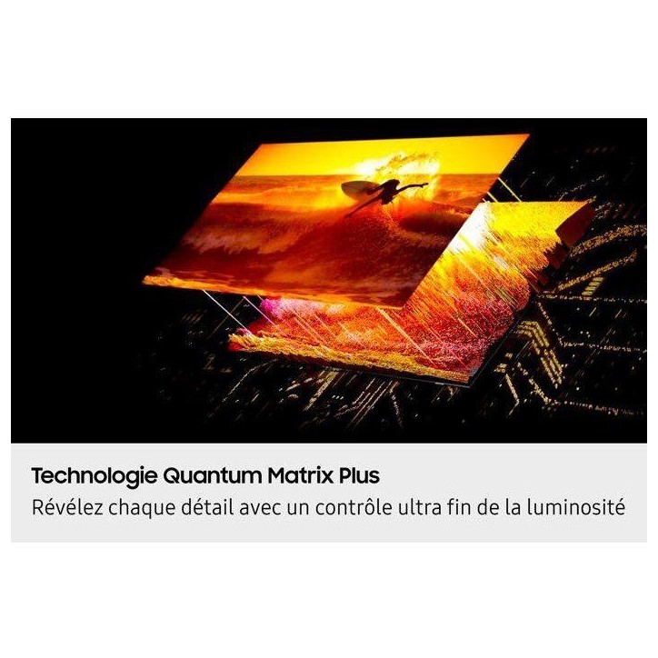 Samsung Neo QLED 75QN85F - TV MiniLED QLED 75 (190 cm) - 4K UHD 3840x2160 - HDR10+ - 144 Hz - Smart TV - 4xHDMI - WiFi