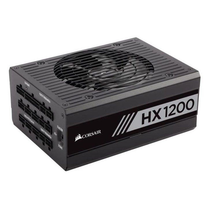 Alimentation PC - CORSAIR - HXi Series (2025) - HX1200i - 1200 Watt - 80 PLUS Platinum - C14 Version Alimentation PC - CORSAIR - HXi Series (2025) - HX1200i - 1200 Watt - 80 PLUS Platinum - C14 Version