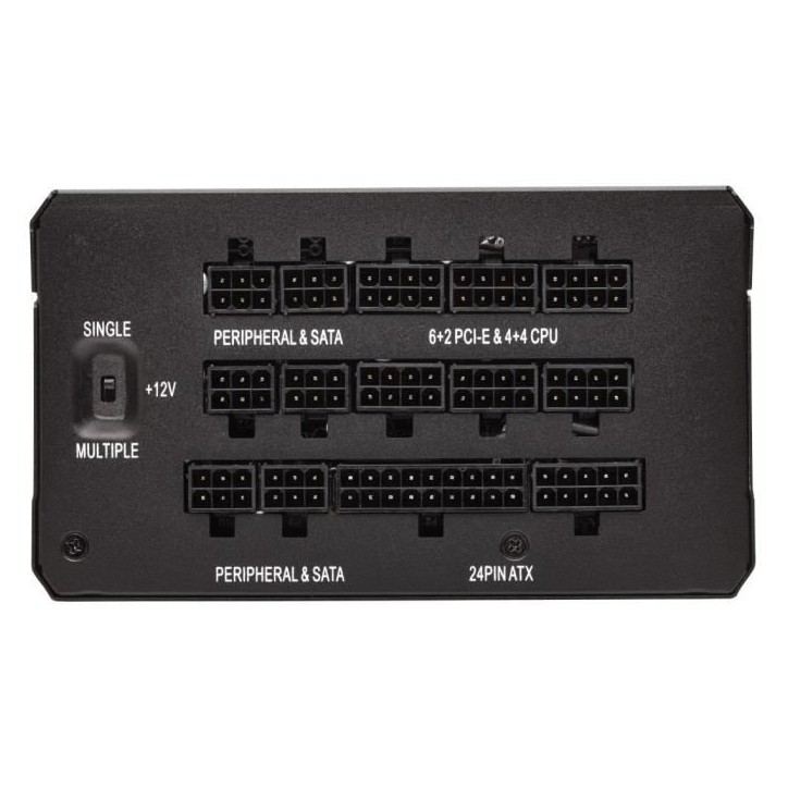 Alimentation PC - CORSAIR - HXi Series (2025) - HX1200i - 1200 Watt - 80 PLUS Platinum - C14 Version Alimentation PC - CORSAIR - HXi Series (2025) - HX1200i - 1200 Watt - 80 PLUS Platinum - C14 Version