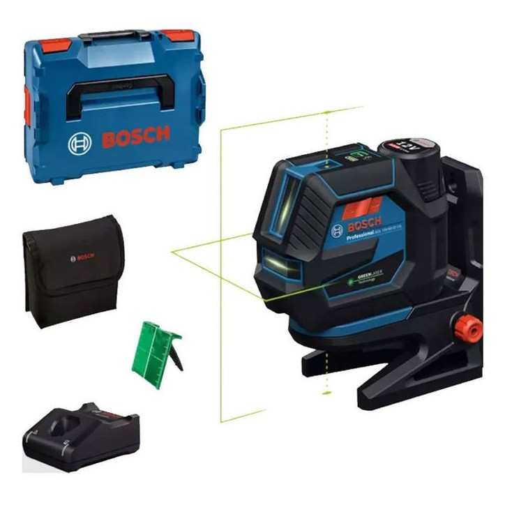 Laser combiné - BOSCH - GCL 12V-50-22 CG - Précision ±3 mm a 10 m - Portée 25 m - Alimentation sans fil Laser combiné - BOSCH - GCL 12V-50-22 CG - Précision ±3 mm a 10 m - Portée 25 m - Alimentation sans fil
