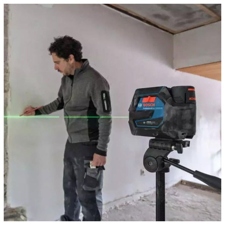 Laser combiné - BOSCH - GCL 12V-50-22 CG - Précision ±3 mm a 10 m - Portée 25 m - Alimentation sans fil Laser combiné - BOSCH - GCL 12V-50-22 CG - Précision ±3 mm a 10 m - Portée 25 m - Alimentation sans fil