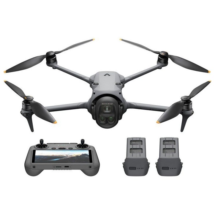 Drone - DJI - Mavic 4 Pro Fly More Combo (DJI RC 2) - Caméra Hasselblad 100 MP - 360° - Détection omnidirectionnelle Drone - DJI - Mavic 4 Pro Fly More Combo (DJI RC 2) - Caméra Hasselblad 100 MP - 360° - Détection omnidirectionnelle
